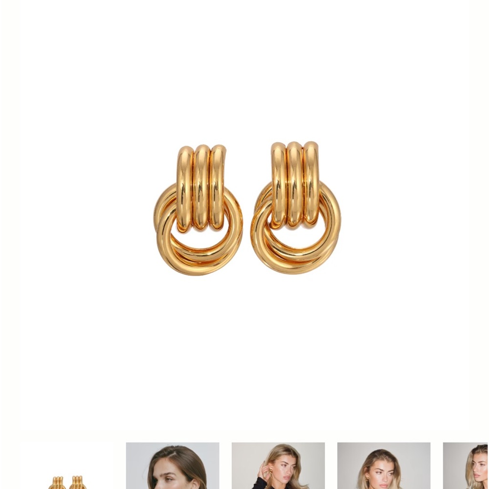 Heaven Mayhem Gold Earrings